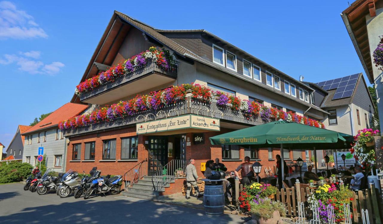 Landgasthaus Zur Linde Uslar Exteriör bild